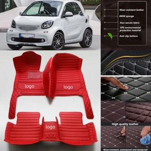 For Smart Fortwo 2008-2020 Car Floor Mats Custom Carpets Waterproof All Weather - Picture 1 of 33