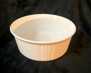 Corning Ware French White Casserole F-1-B...Beautiful Condition...Made In USA - Picture 1 of 5