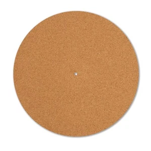 TURNTABLE MAT PREMIUM PORTUGUESE CORK UPGRADE 3mm TURNTABLE RECORD PLAYER - Picture 1 of 2
