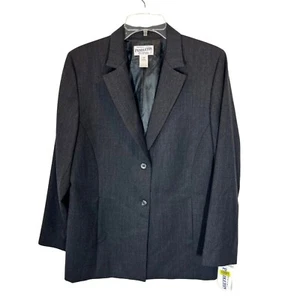 Blazer Pendleton 100% Lana Virgen Gris Talla 12 Bolsillos NUEVO Ropa de Trabajo Oficina - Imagen 1 de 12