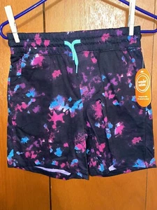 NEW Wonder Nation Boys L 10-12 Weekend Short Multi Color Elastic Waist - Picture 1 of 7