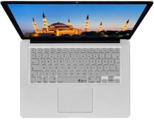 Tastatur-Abdeckung Peau Étui Allemand Sur Turc Disposition pour Macbook Pro Air - Photo 1/1