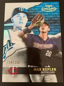 2020 Topps Gold Label Class 1 Blue 29 Max Kepler ed/150 - Bild 1 von 2