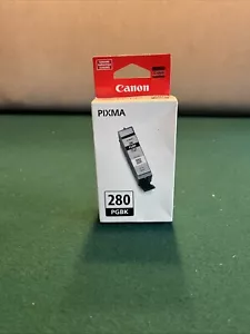 Canon 280 Black Cartridge Pixma PGI-280 PGBK Genuine Original OEM - Picture 1 of 3