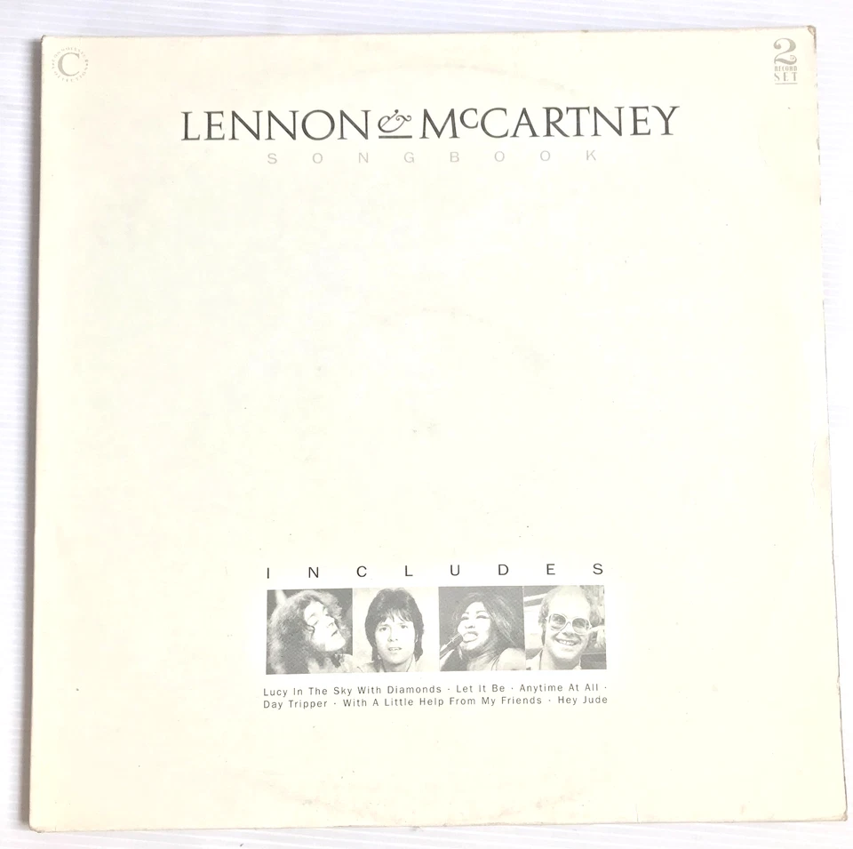 Lennon & McCartney Songbook  2LP Vinyl Compilation Various Artists 1990 - Image 1 of 4