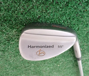 Wilson Harmonized 55 Sand Wedge RH SS Shaft ~Great Shape~ - Picture 1 of 11