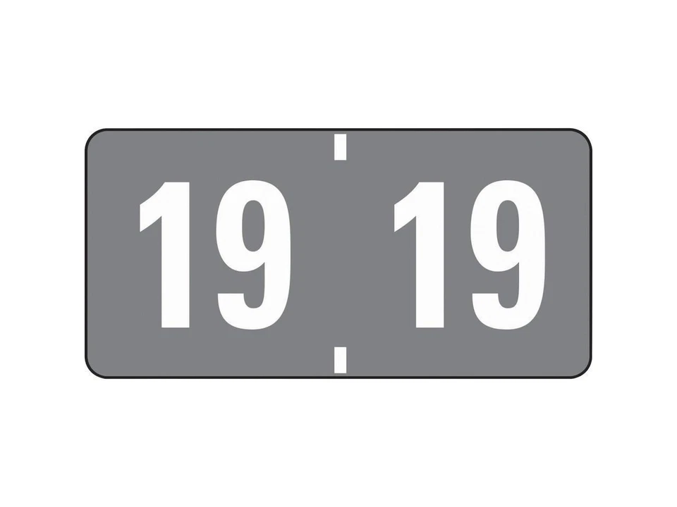 Smead ETYJ Color-Coded Year Labels - Image 1 of 1