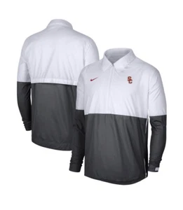 Nike USC Southern California Trojans Windbreaker Jacket Sz Large CQ5129-100 - Picture 1 of 4