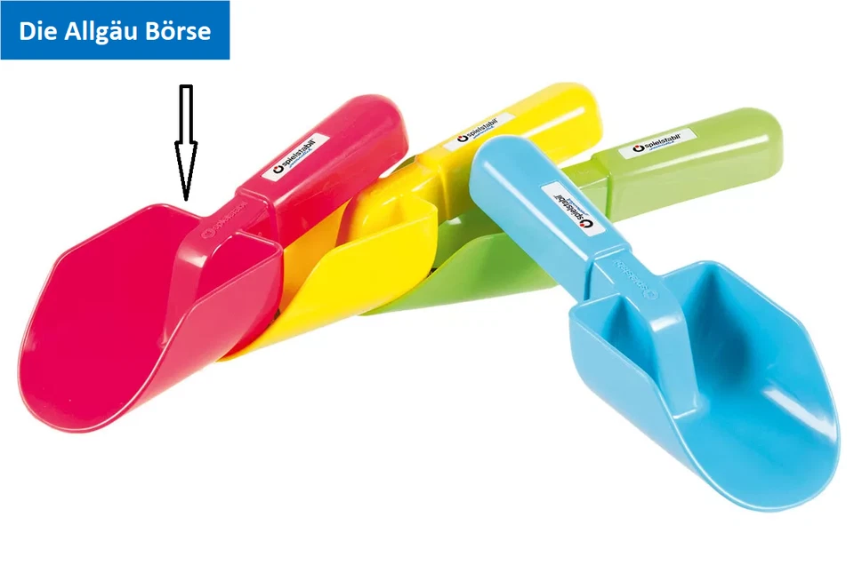 Spielstabil 7835 Schaufel pastell rot 19cm Sandkasten Sandspielzeug Neu - Bild 1 von 1