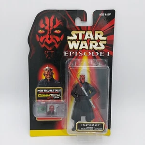 Darth Maul Jedi Duel 3.75" Action Figure Comm Tech Chip Star Wars Episode 1 - Picture 1 of 2