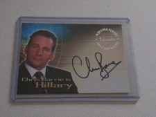 Lara Croft Tomb Raider The Cradle of Life Chris Barry A2 autograph card