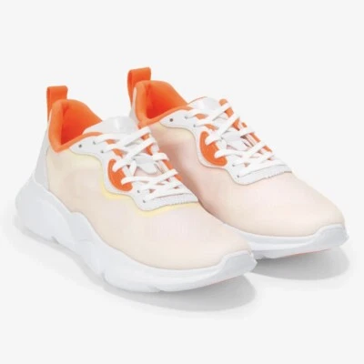 Cole Haan ZeroGrand Radiant Shoes W21292. White/orange. NEW!! Sz8 - Image 1 of 4