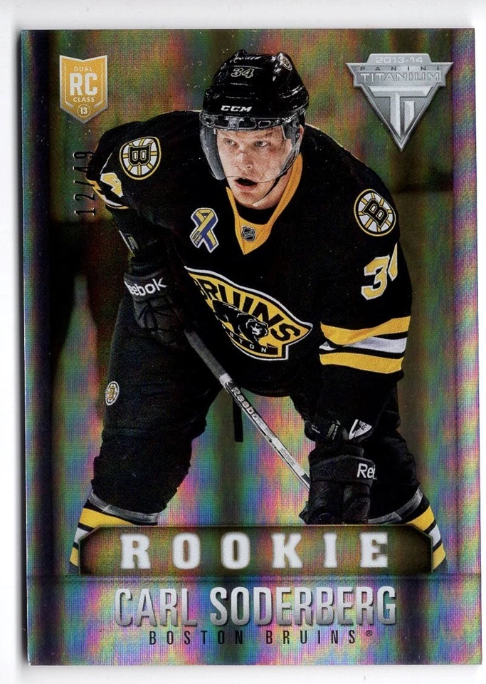 2013-14 Panini Titanium Draft Position #177 Carl Soderberg 12/49 - Image 1 of 1