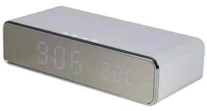 Recharge Alarm Clock with Wireless Charger, White - 421.786UK - Picture 1 of 2