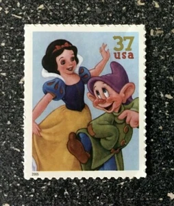 2005USA #3915 37c Art of Disney Celebration - Snow White & Dopey Single Mint - Picture 1 of 1