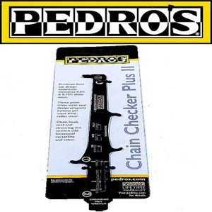 Pedro's Chain Checker Plus II Wear Indicator Hook Bike Chain Ring Wrench Tool - Picture 1 of 3