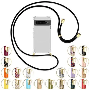 Collana (O) per Google Pixel 7 Pro Cover protettiva Custodia con catena cordino - Foto 1 di 93