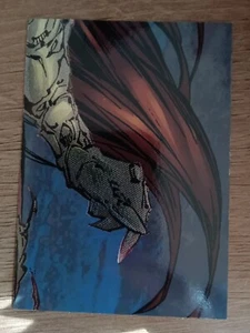 1996 Top Cow Witchblade Comic Etched Foil Portrait Puzzle Insert Card P7 - Picture 1 of 2