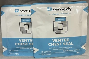 Sello de pecho ventilado Remedy 2pk - Imagen 1 de 3