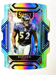 Tarjeta Prizm 2021 Panini Select Ray Lewis plateada #239 Club Level Ravens Legend! - Imagen 1 de 3