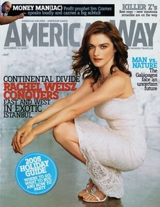 Revista a bordo American Way American Airlines 15 de noviembre de 2005 Rachel Weisz= - Imagen 1 de 1