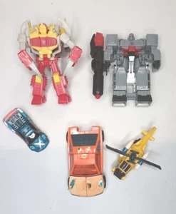 Transformers Mixed Lot Cyberverse & Vtg & Mini Lot of 5 - Picture 1 of 6