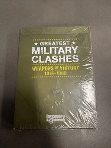 GREATEST MILITARY CLASHES:  WEAPONS OF VICTORY (3 DVDs, WWI/WWII/Cold War) - NEW - Picture 1 of 1