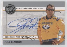 2008 Press Pass Auto Silver Joey Clanton Rookie Auto RC