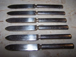 6pc 1847 Rogers Bros Warranted Windsor Pattern 5.75in Fruit Knives VGC! - Picture 1 of 1