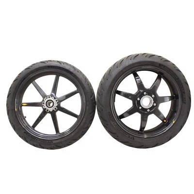 КОМПЛЕКТ КОЛЕС 2017–2019 KTM SUPER DUKE R BST ОБОД ИЗ УГЛЕРОДНОГО ВОЛОКНА ШИНЫ MICHLIN - Изображение 1 из 4