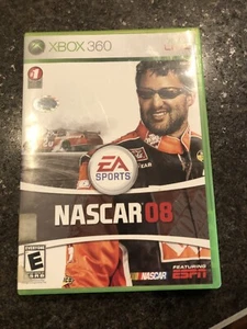 NASCAR 08 2008 X-BOX XBOX 360 SYSTEM SPIEL DISC, HANDBUCH UND HÜLLE NES HQ - Bild 1 von 2