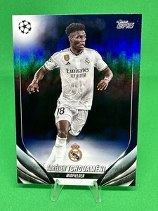 Aurelien Tchouameni 2023-24 Topps UEFA #10 Azul /250 Real Madrid - Imagen 1 de 2