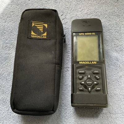 Vintage Magellan GPS 4000 XL Personal Navigator GPS Handheld Untested FOR PARTS - Image 1 of 3