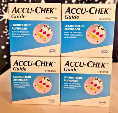 Accu-Chek Guide Blutzuckerteststreifen, 4x 50 Stück / 200 Stück - Bild 1 von 2