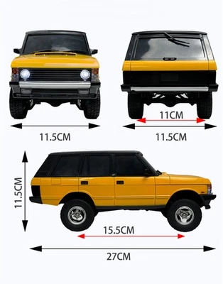 LD18401 1/18 4WD RC Climbing Car Rock Crawler Car Model RTR Brushed Motor - Image 1 of 4