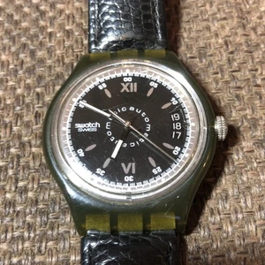 Swatch Wrist Watch Automatic Sam400 Roppongi USED Rare Working Perfectly - Picture 1 of 24