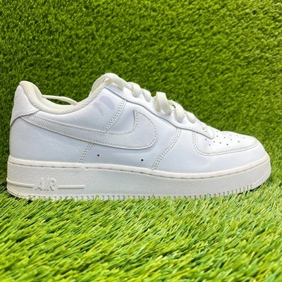 Nike Air Force 1 Low '07 Hombres Talla 9.5 Blanco Atlético Estilo de Vida Zapatos Tenis Foto 1 de 4