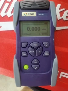 JDSU OLP-55 Misuratore di potenza ottico 2277/01 780nm a 1650nm PC/APC SM MM - Foto 1 di 8