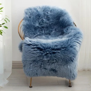 Premium Genuine Sheepskin Area Rug for Bedroom,Real Fluffy Soft Wool Fur Carp... - Picture 1 of 8