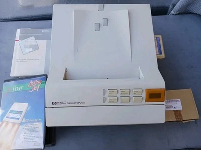 HP LaserJet IIP Plus Laser Printer RARE 1992 Vintage w/ repair part - Image 1 of 4