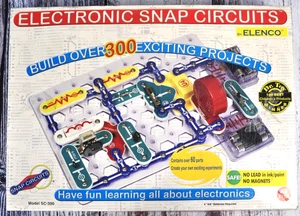 Snap Circuits Classic Over 300 Electronic Projects SC-300 Elenco Complete - Picture 1 of 3