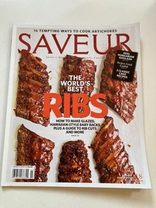 Saveur Magazine BBQ World's Best Hawaiian Baby Back Ribs #118 March 2009 - Picture 1 of 2
