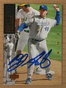 AUTOGRAPHED - Bob Hamelin Upper Deck #249 Kansas City Royals 1994 - Picture 1 of 2