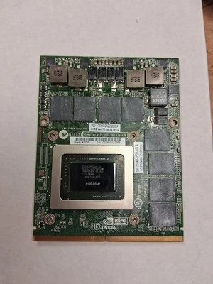 Dell M6600 NVIDIA N12E-Q3 Quadro 4000M 2G DDR5 GRAPHICS vga  CARD NC-0HGXY3 - Image 1 of 2