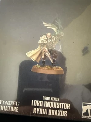 Games Workshop Warhammer 40K Lord Inquisitor Kyria Draxus Space Marine Imperial - Image 1 of 4
