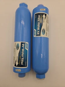 Camco TastePURE KDF Carbon High Flow Inline RV/Marine Water Filter(Read Descrip) - Picture 1 of 8