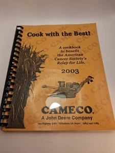 Cook With The Best 2003 Cameco Thibodaux Louisiana Cookbook  - Picture 1 of 8