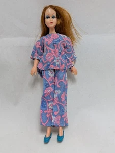 Muñeca Cindi Joy de Colección Positivo Pantalones Conjunto Dawn Clone MorToys/Petite Años 70 - Imagen 1 de 11