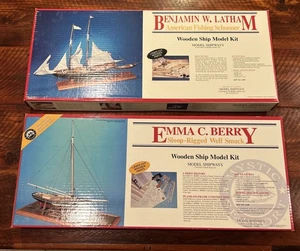 Schiffsmodell Emma C. Berry Holzschiff Bausatz #2150 + Benjamin W. Latham #2109 - Bild 1 von 11