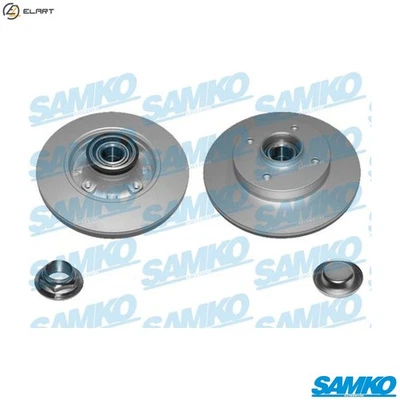 2x BRAKE DISC O1052PRCA FOR VAUXHALL CITROEN C3/AIRCROSS/II OPEL 3cyl 1.6L 4cyl - Image 1 of 4